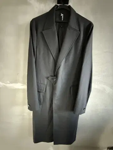 puma 블랙 체스터 코트