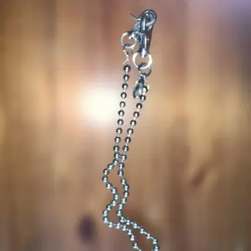 H/G 실버 지갑 체인