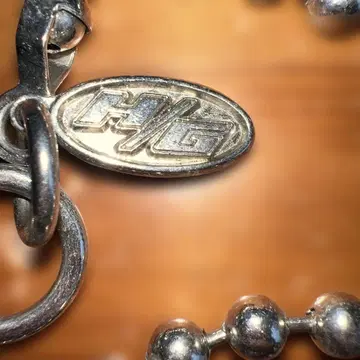 H/G 실버 지갑 체인