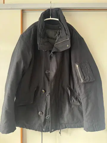 몽키타임 MONKEY TIME 숏 모즈 코트 탈착 라이너 포함