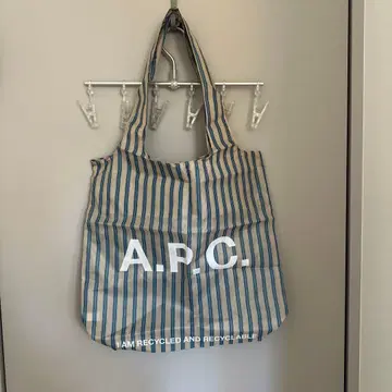 A.P.C. 스트라이프 에코백