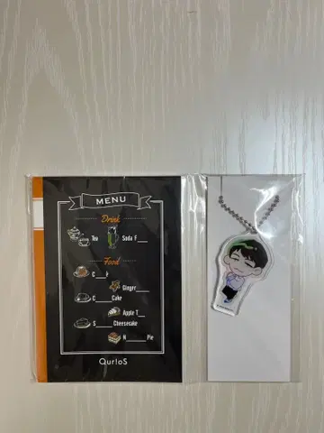 QuizKnock 로손 콜라보 노트 & 아크릴 키링 동문