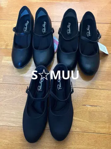 아베일 Avail 스트랩 넓은 펌프스 블랙 M 사이즈 새상품