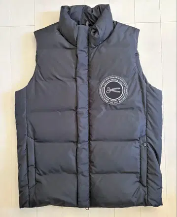 [ 미사용 ] DENHAM 덴함 다운 베스트 블랙 XL