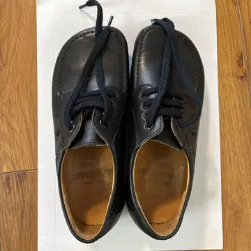 야코폼(Jacoform) 블랙 가죽 로우컷 슈즈