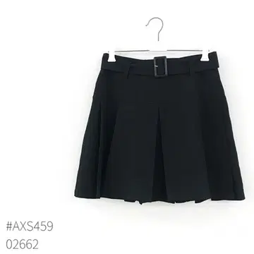 OLIVE des OLIVE 플리츠 미니 스커트 프리 사이즈 블랙