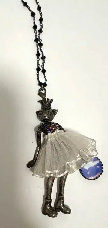 고양이 펜던트 목걸이