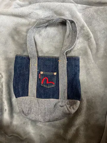 에비수 EVISU 미니 토트백