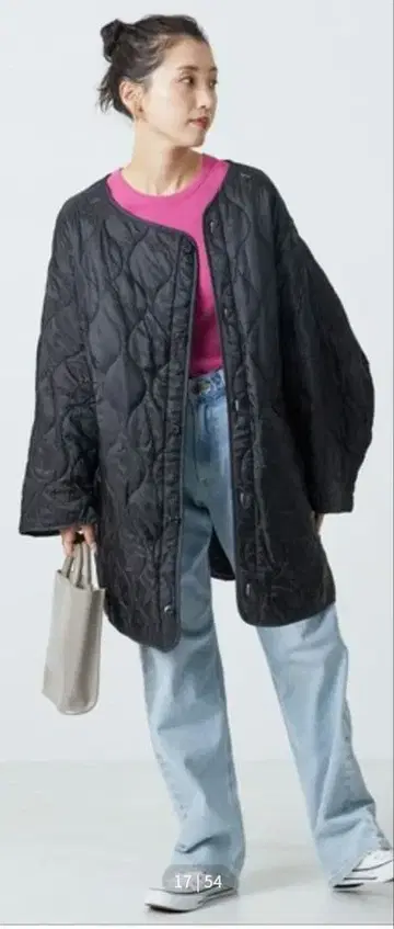 프릭스스토어 퀼팅 자켓