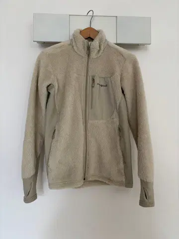 mont-bell 플리스 자켓 베이지 아이보리