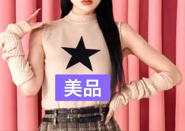 Darich 스타 자카드 니트탑