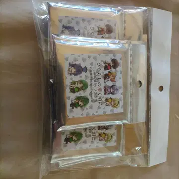 쓰르라미 캐릭터 아크릴 스탠드 키링 컴프 세트