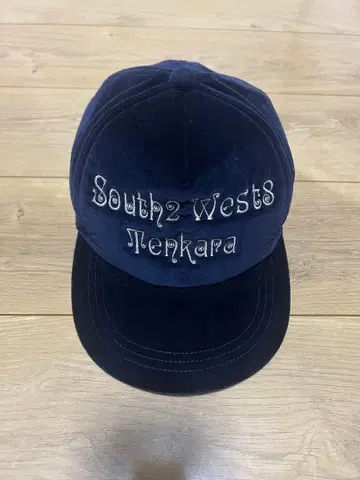 South West 자수 캡 네이비