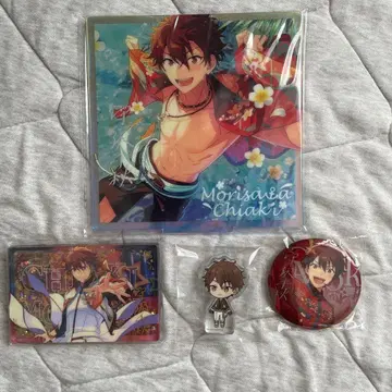 앙스타 모리사와 치아키 아크릴 스탠드 중국 캔뱃지 유동 아크릴