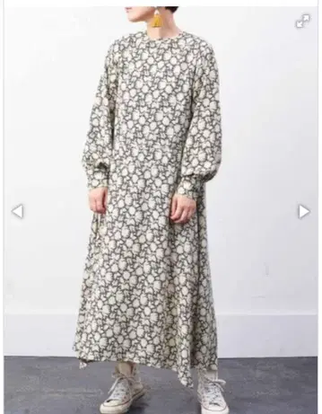 뮐루즈 염직 미술관 원피스 꽃무늬 원피스 펠리시모