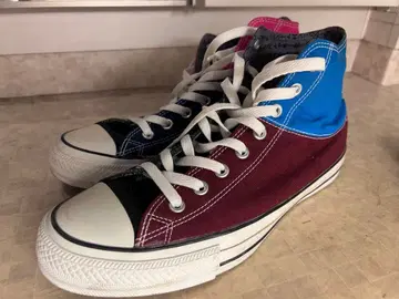CONVERSE 멀티 컬러 하이컷 스니커즈 US10.5