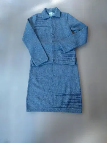 Hemwork 니트 가디건 스커트 세트