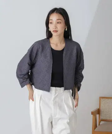 셔링 드로스트 가디건 차콜