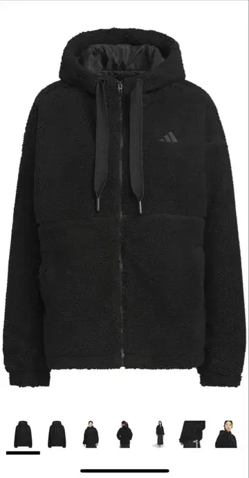 adidas(아디다스) 플리스 머스트하브 보아 FZ 자켓 여성용