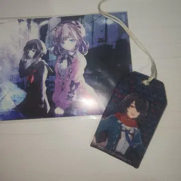 마시로 부적 스즈하라 루루 아메노모리 사요 엽서 니지산지 호러 굿즈