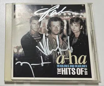 a-ha Headlines and Deadlines 사인 포함