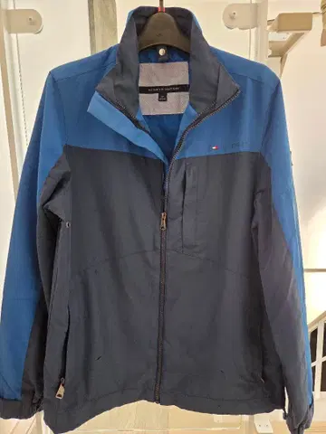 타미힐피거 점퍼 블루종