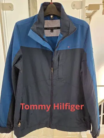 타미힐피거 점퍼 블루종