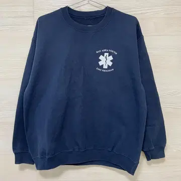 미국 빈티지 의류 트레이닝복 맨투맨 프린트 뱀 남성용 긴팔 네이비