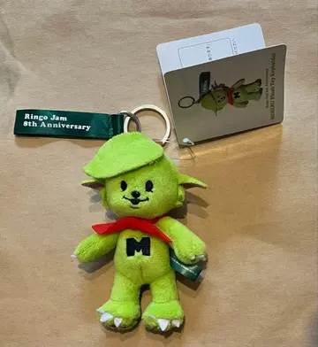 Mrs.GREENAPPLE 메멜 키링 Ringo Jam 마스코트