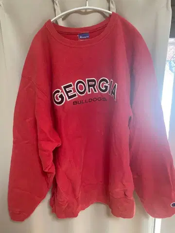 Champion GEORGIA BULLDOGS 리버스웨이브 맨투맨