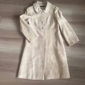 M'S GRACY 아이보리 롱 코트 38