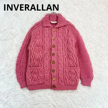 INVERALLAN 인버아란 케이블 니트 가디건 레이빔즈 별주