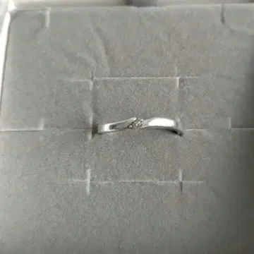 TAKE-UP 실버 다이아몬드 반지