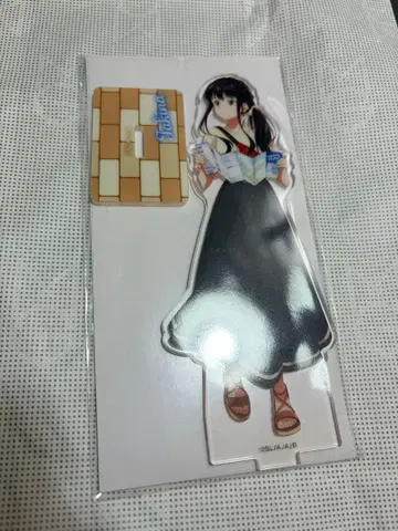 아크릴 스탠드 여성 캐릭터 블랙 드레스