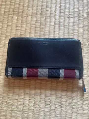 BLACK LABEL CRESTBRIDGE 장지갑 블랙/체크