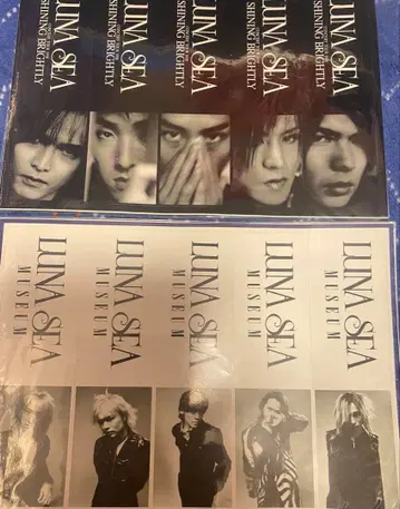 LUNA SEA 스티커 & 엽서 세트