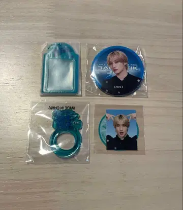 마츠이 리키 스티커 미니 카드 케이스 캔뱃지 네임링 IMPACT