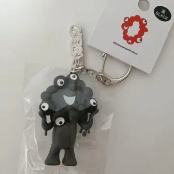 블랙BLACK 미야쿠미야쿠 입체 PVC 키링 오사카 간사이 박람회