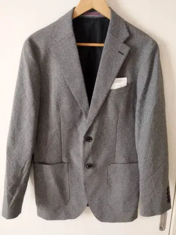 미사용! AOKI LESMUES 워셔블 스트레치 방주름 자켓