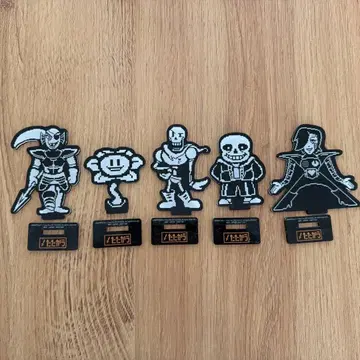 UNDERTALE 스탠드 포함 아크릴 플레이트