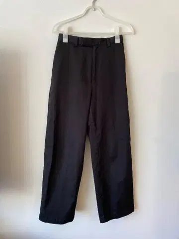 스티븐 앨런 블랙 코튼 팬츠 S