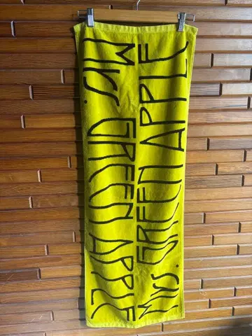 Mr. GREEN APPLE 타월 바벨탑