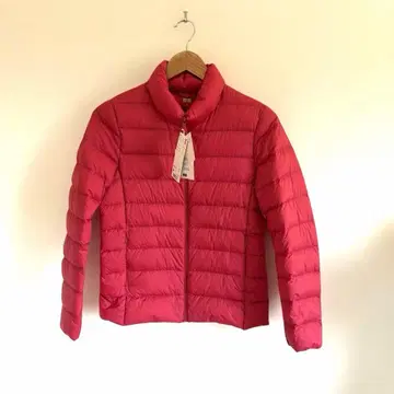 새상품 UNIQLO 울트라 라이트 다운 자켓 핑크 M