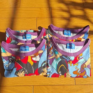 알라딘 올 패턴 T셔츠