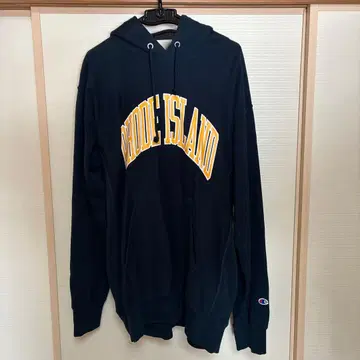 Champion Rhode Island 후드티 X-LARGE 네이비