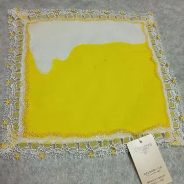 치카자와 레이스 타월 손수건 맥주 치카자와 chikazawa