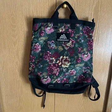 GREGORY 플래시 데이 꽃무늬 럭색/백팩