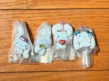 시나모롤 오미미데부라링 마스코트 카가야키 ver. 4종 세미 컴플리트