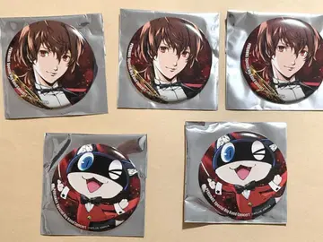 페르소나 5 아케치 고로 모가나 캔뱃지 5개 새상품