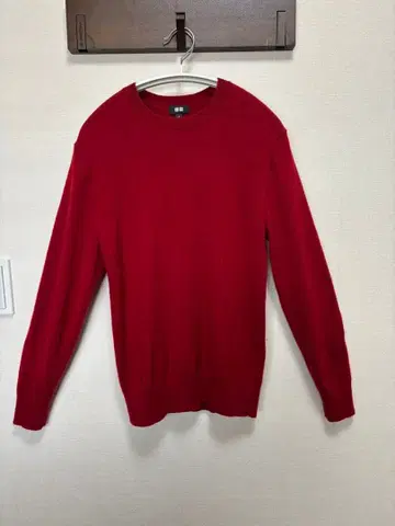 UNIQLO 캐시미어 크루넥 스웨터 남성용 S 여성용 M